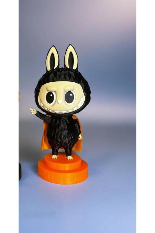 Standlı Dönen Gözlü Labubu Figür 16 Cm