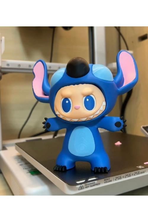 Stitch Labubu 14 Cm