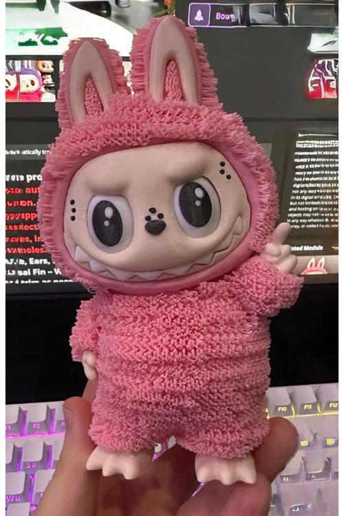 Uzun Tüylü 18 Cm Labubu