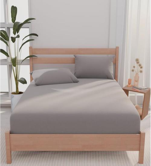 AP Urban Çift Kişilik Gri Çarşaf