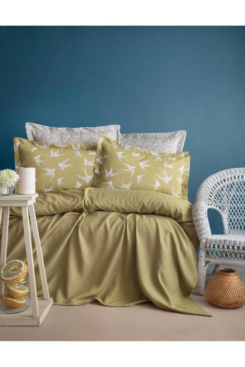 HOME Çift Kişilik Freely Olive Bambu Pike Takımı