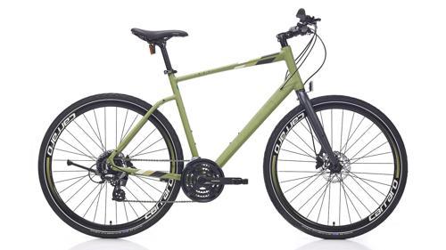 Sportive 28 324 520H 24-V HD Şehir Bisikleti Haki Yeşil Siyah Gri