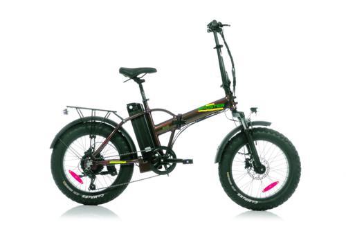 Broster Valco 20 42 Folding Fat Elektrikli Bisiklet Metalik kahve