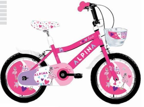 Alpina 20 Jant Çocuk Bisikleti Pembe