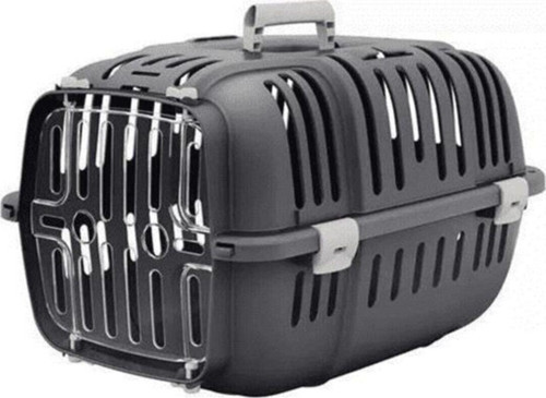 Jet 10 Kedi Köpek Taşıma Çantası Gri Klipsli