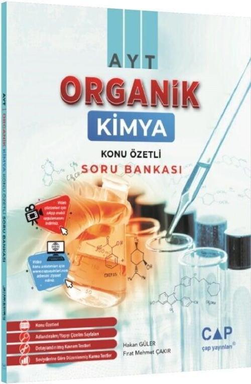 Çap Yayınları YKS AYT Organik Kimya Konu Özetli Soru Bankası