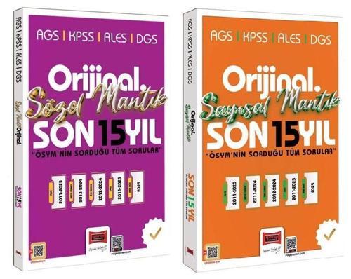 Yargı 2026 Kpss Meb-Ags Ales Dgs Sözel + Sayısal Mantık Çıkmış Sorular Son 15 Yıl 2 Li Set Yargı Yayınları