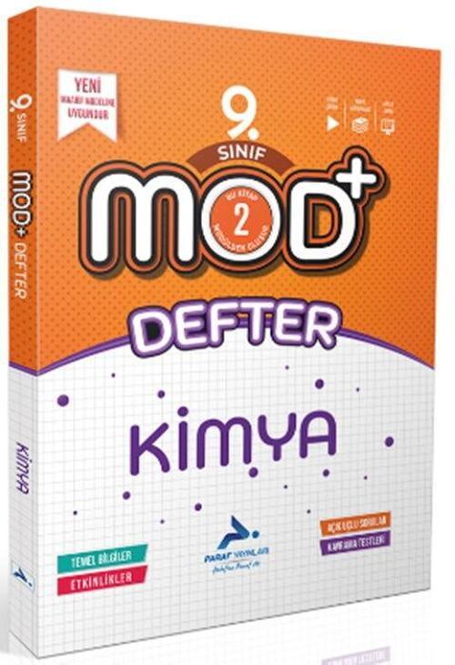 Paraf Yayınları 9. Sınıf Kimya MOD Defter