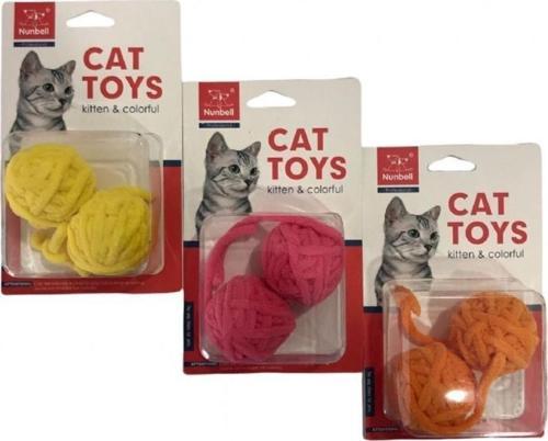 Kedi Oyuncagı Kuyruklu Top 2'Li