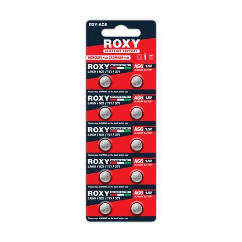 AG6 LR69/LR921/171/371 33 Mah Alkalin Düğme Pil 10 Lu Paket