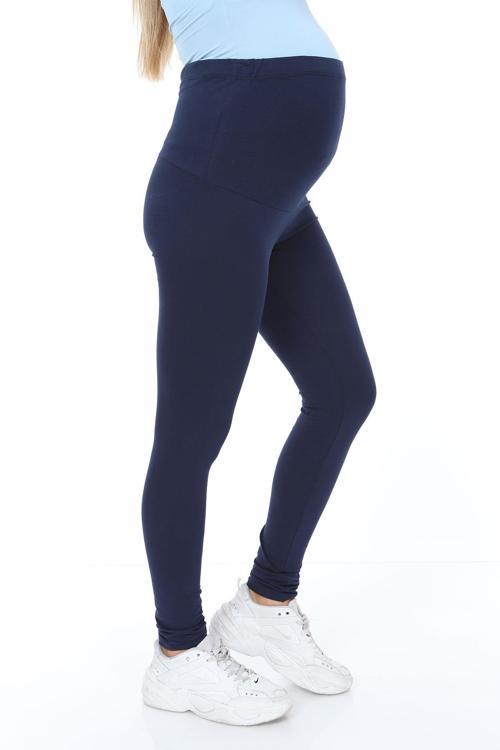 Hamile Pamuk Liycra Tayt