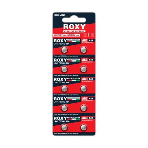 AG3 LR41/736/384 31 Mah Alkalin Düğme Pil 10 Lu Paket