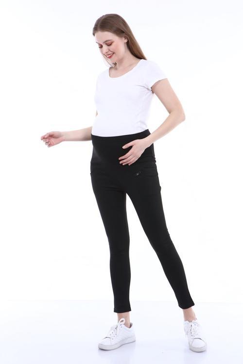 5012-Çelik Örme Esnek Hamile Binici Tayt