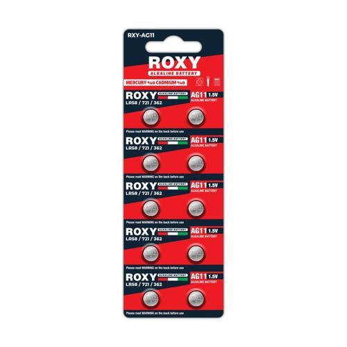 AG11 LR58/LR721/362 21 Mah Alkalin Düğme Pil 10 Lu Paket