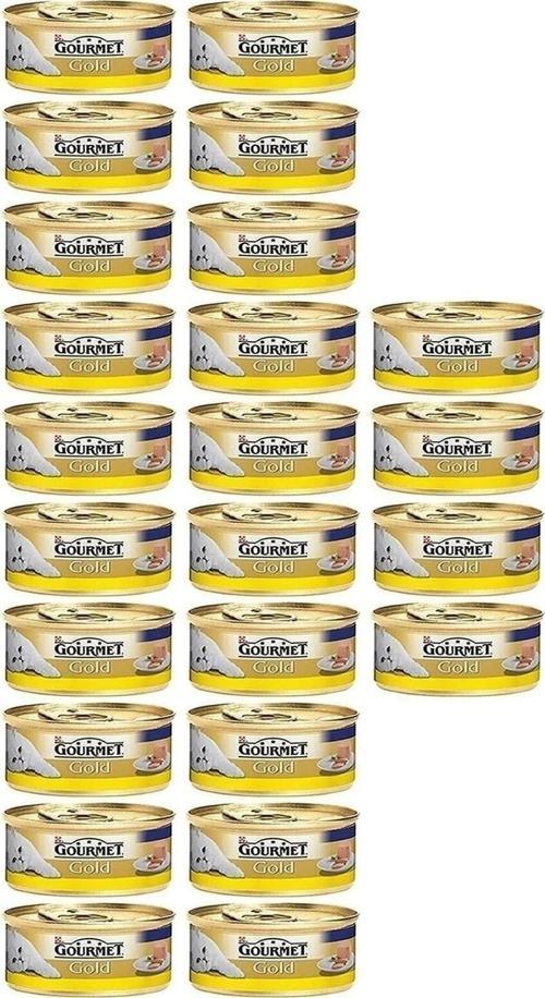 Gold Kıyılmış Tavuklu Yaş Kedi Maması 85 Gr X 24 Adet