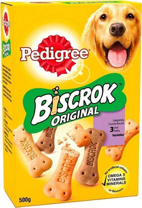 Biscrok Multi Mix Köpek Ödül Bisküvisi 500 Gr