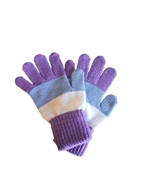 Garson Beden Kız Çocuk Eldiven Lila 8-12 Yaş