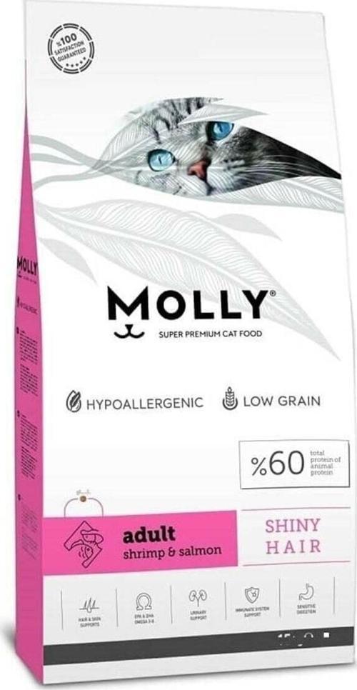 Karidesli Somonlu Yetişkin Kedi Maması Hypoallergenic 15 Kg