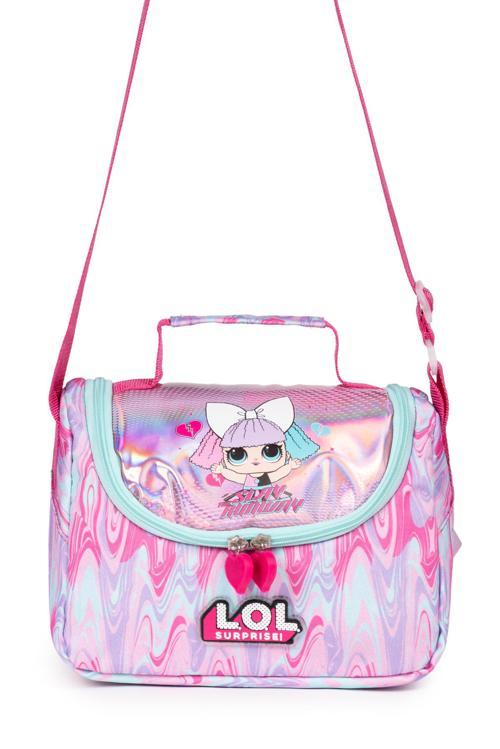 LOL Sürpriz Lisanslı Kız Çocuk Omuz ve Beslenme Çantası