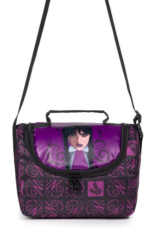 Lisanslı Wednesday Temalı Kız Çocuk Beslenme Çantası