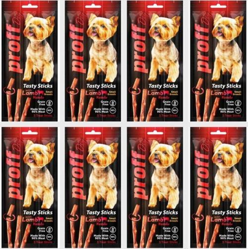 Kuzu Etli Tahılsız Küçük Irk Köpek Ödül Çubuğu (3X5) 15 Gr X 8 Adet