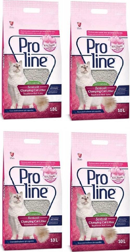 Bebek Kokulu Topaklanan Kedi Kumu 10 Lt X 4 Adet