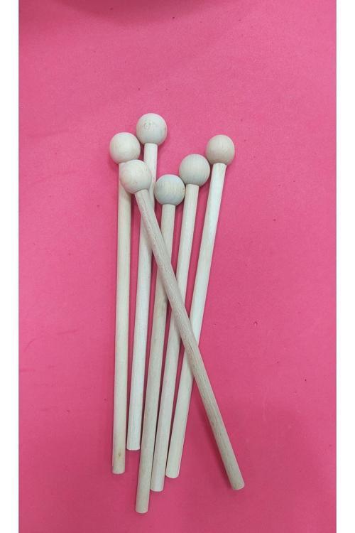 Ahşap Ritim Çubuğu, Davul Tokmağı 25 Cm 1 Set (2 Adet Tokmaklı Ritim Çubuğundan Oluşuyor)