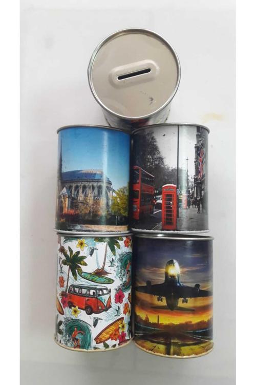 Teneke Kumbara Küçük Boy 5 Adet