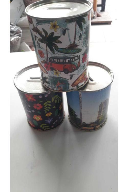 Teneke Kumbara Küçük Boy 3 Adet