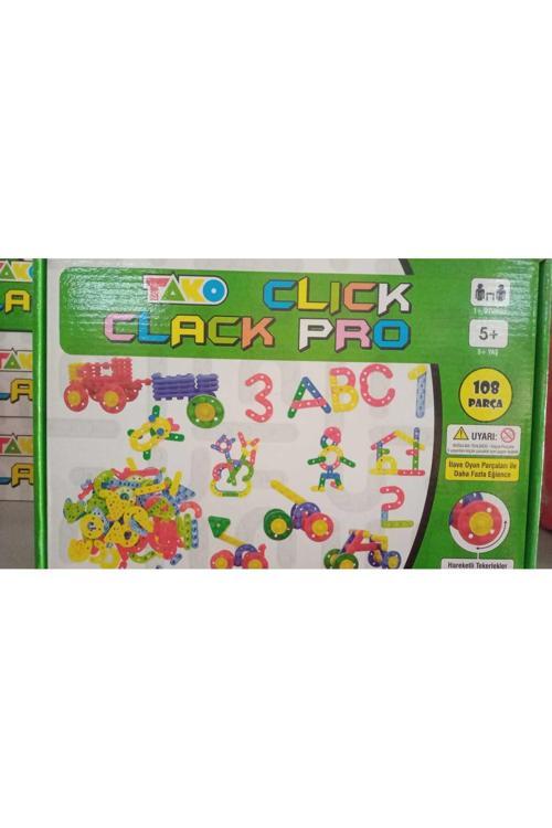 Tako Clıck Clack Pro Zeka Geliştiirici Oyun 108 Parça