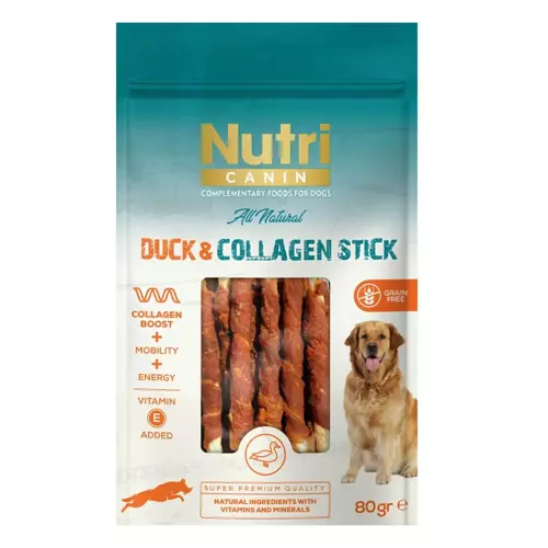 Duck Collagen Stick Ördekli Köpek Ödülü 80 Gr