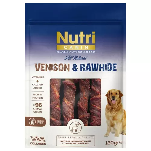 Vension Rawhide Geyikli Köpek Ödülü 120 Gr