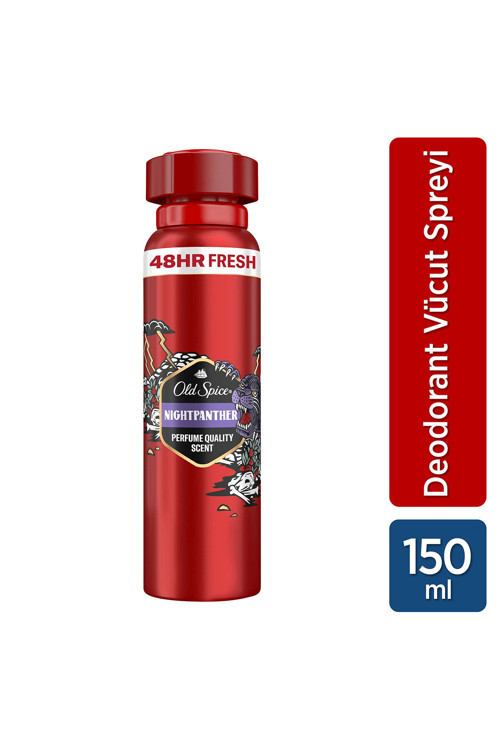 Night Panther Erkekler Için Sprey Vücut Deodorantı 150 ml