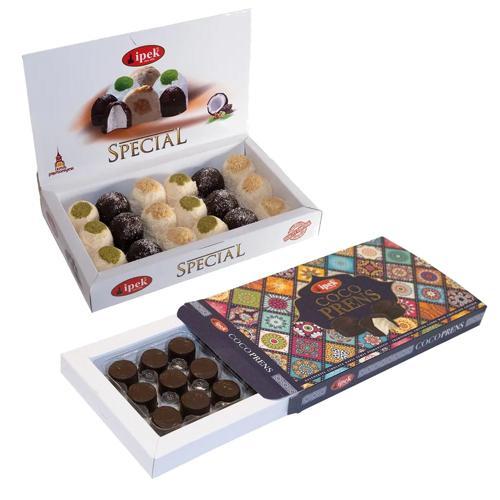 Çikolatalı Pişmaniye Coco Prens 18'li + Special 425 gr 2 li Set