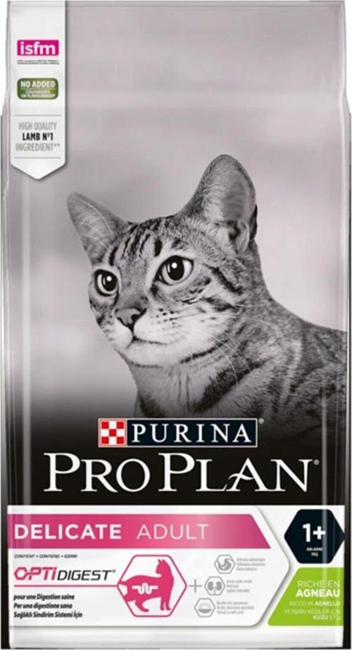Adult Yetişkin Delicate Lamb Kuzu Etli Optidigest Kedi Maması 1,5 Kg