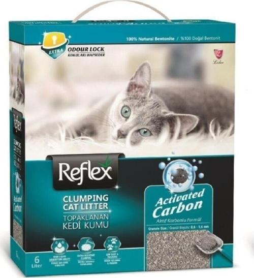 Aktif Karbonlu Topaklanan Kedi Kumu 6 Litre