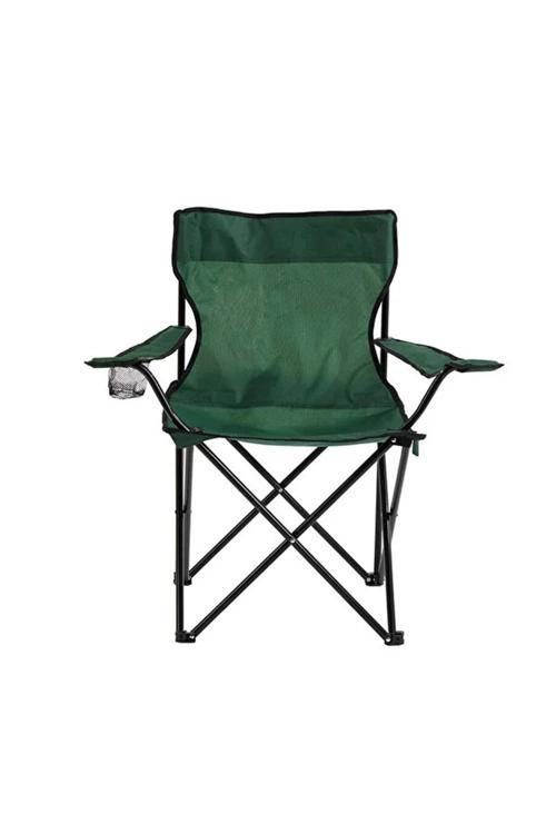 Katlanır Kamp Ve Plaj Sandalyesi Yeşil - Pratik Outdoor