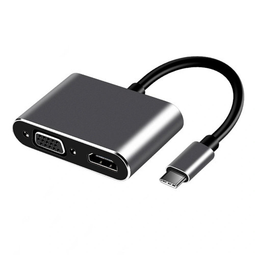 Fa-7678c Usb Tip-c=>hdmi+vga Çevirici