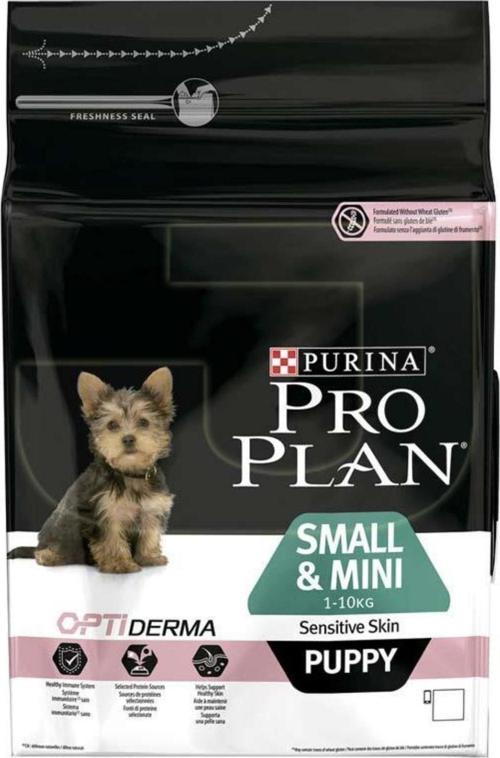 Small&Mini Puppy Sensitive Skin Somonlu Yavru Köpek Maması 3 Kg
