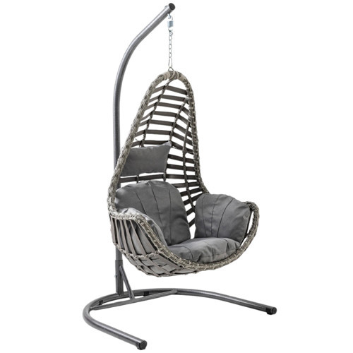 Milas Tekli Rattan Bahçe Salıncağı | Balkon Salıncağı