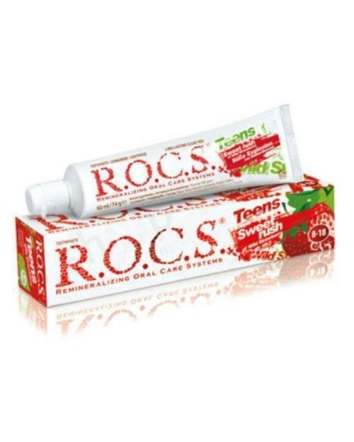 Rocs 8-18 Yaş Diş Macunu Yaban Çileği 60 Ml