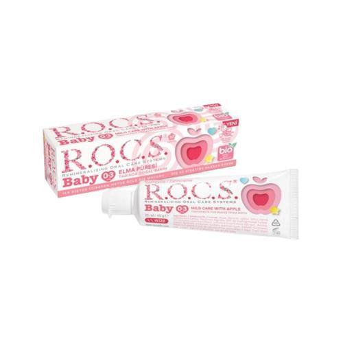 Baby Elma Püresi Tadında 0-3 Yaş Florürsüz Diş Macunu 35ml