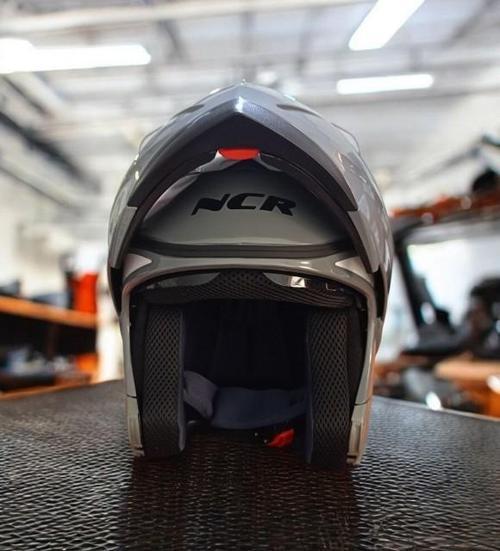 -158 ÇENE AÇILIR GÖZLÜKLÜ E-CE BELGELİ KASK COOL GRİ