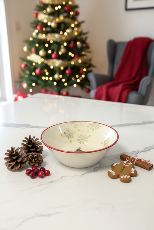 Ellen Çam Ağacı Kase Küçük 18cm