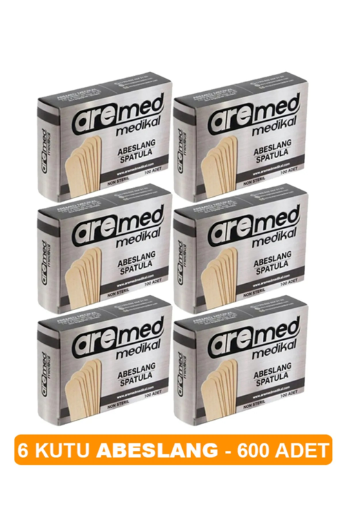 Abeslang / Spatula 100 lü 6 Paket