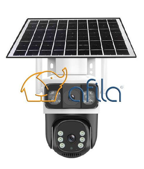 Balandi PRO-8200GIP 4mp 2 Kameralı E-Sim 4g AOV Solar Smart Kamera Güneş Panelli Hieasy Yazılım (360 Derece)