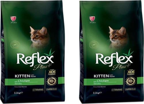 Plus Tavuklu Yavru Kedi Maması 1,5 Kg 2'Li Set