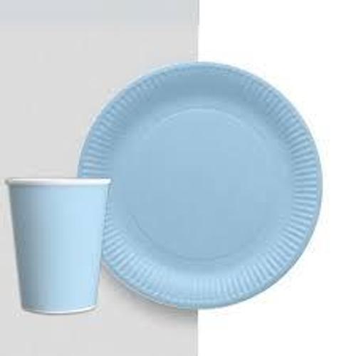  8 Adet Mavi Tabak, 8 Adet Mavi Bardak