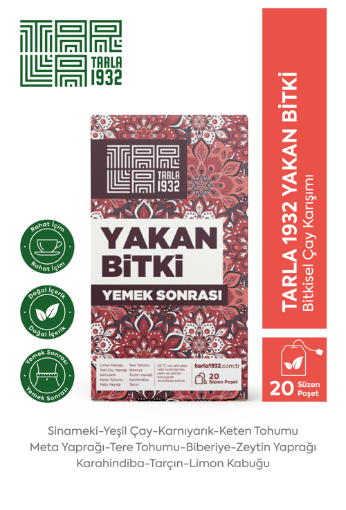 Yakan Bitki Çayı | Doğal Bitki Karışımı | Sıfır Kimyasal Özel Bitki Formülleri