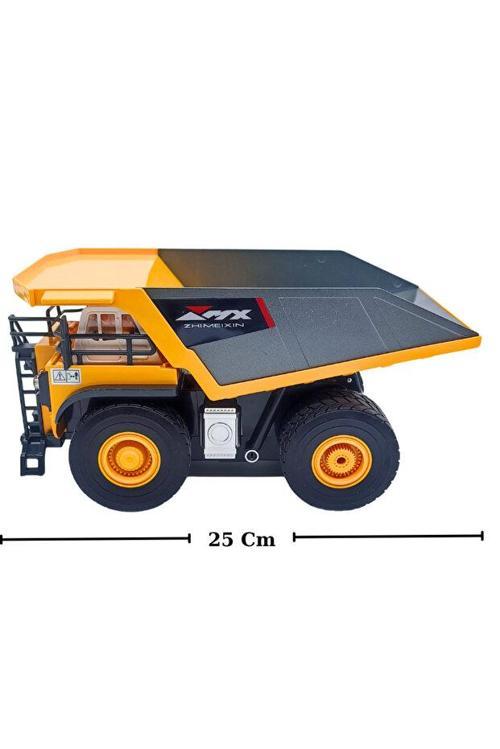 Kamyon 1:18 Ölçek 9 Kanallı Uzaktan Kumandalı Damperli Kamyon